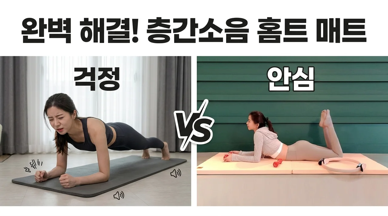 홈베스트 운동 매트, 층간소음 고민 끝낸 리얼 사용 후기