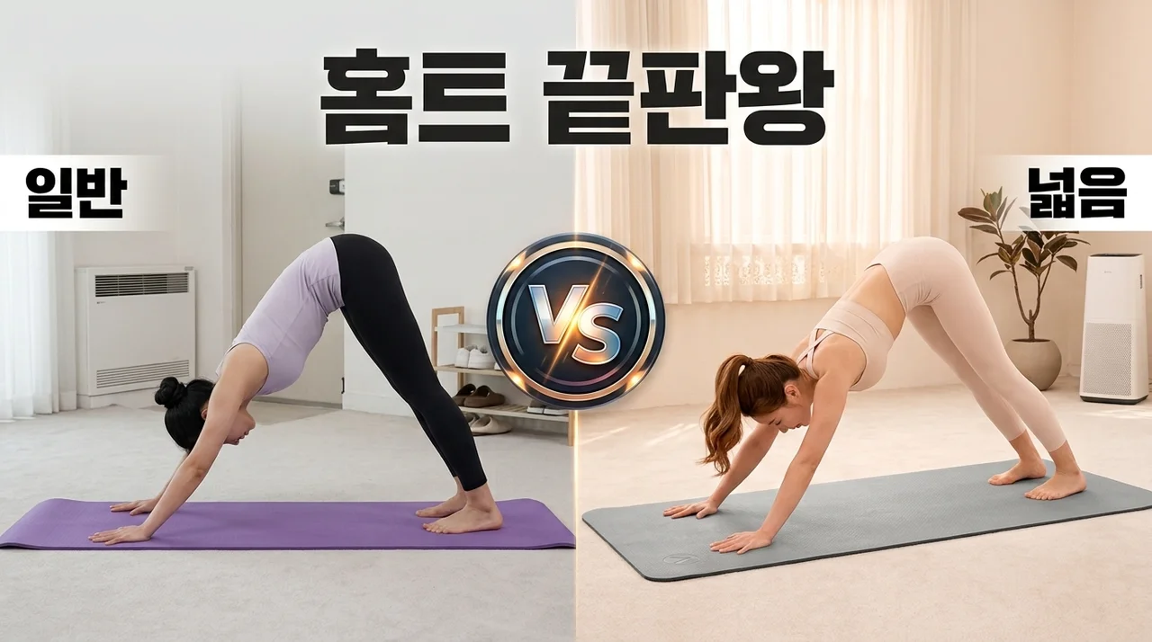 밸런시스 TPE 10mm 와이드요가매트, 홈트레이닝 끝판왕인 이유
