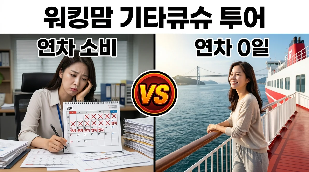 기타큐슈 배편 워킹맘투어, 연차 없이 떠나는 2박3일 알찬 여행