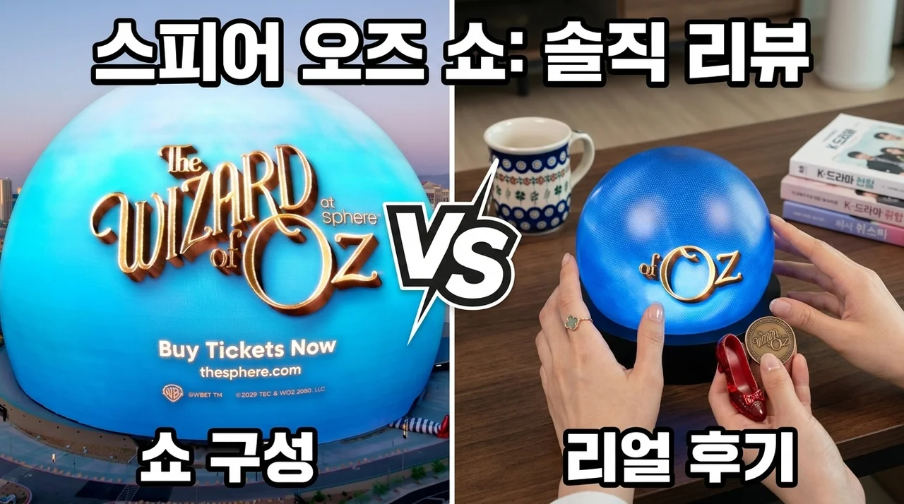 라스베가스 스피어 쇼 오즈의 마법사, 직접 다녀온 솔직 후기