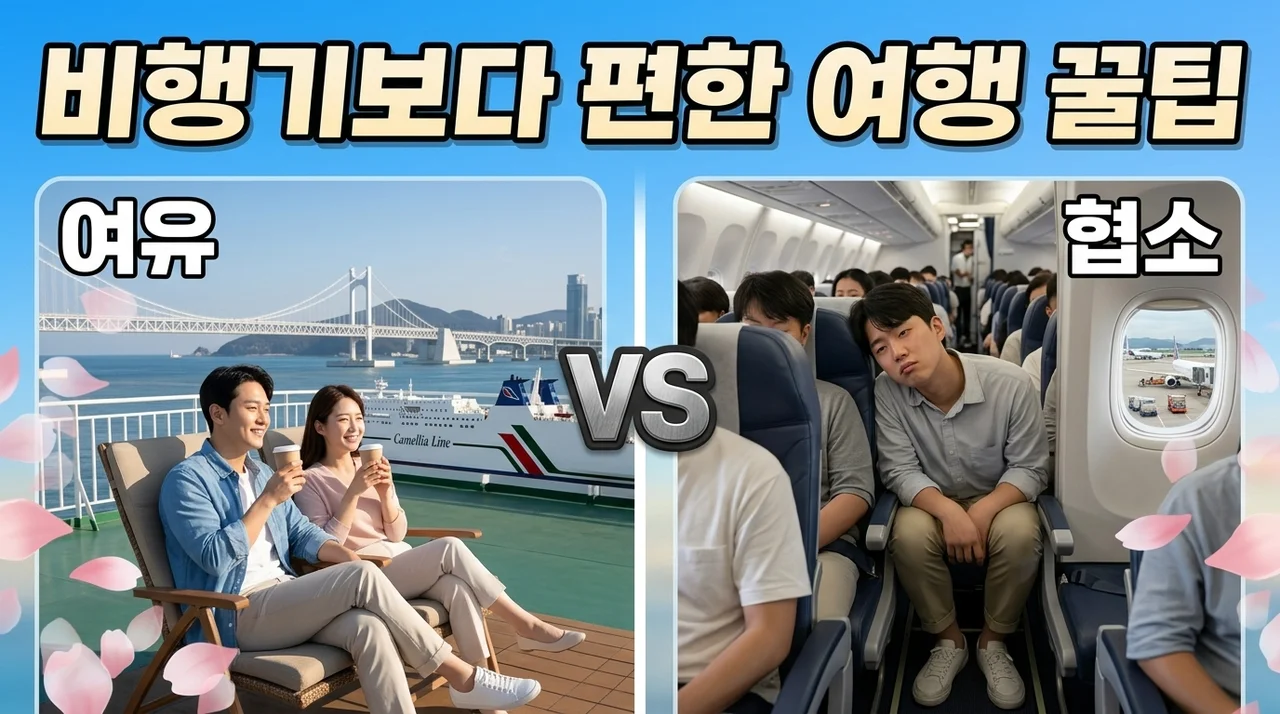 뉴카멜리아호 부산 후쿠오카 배편, 비행기보다 편한 여행 꿀팁