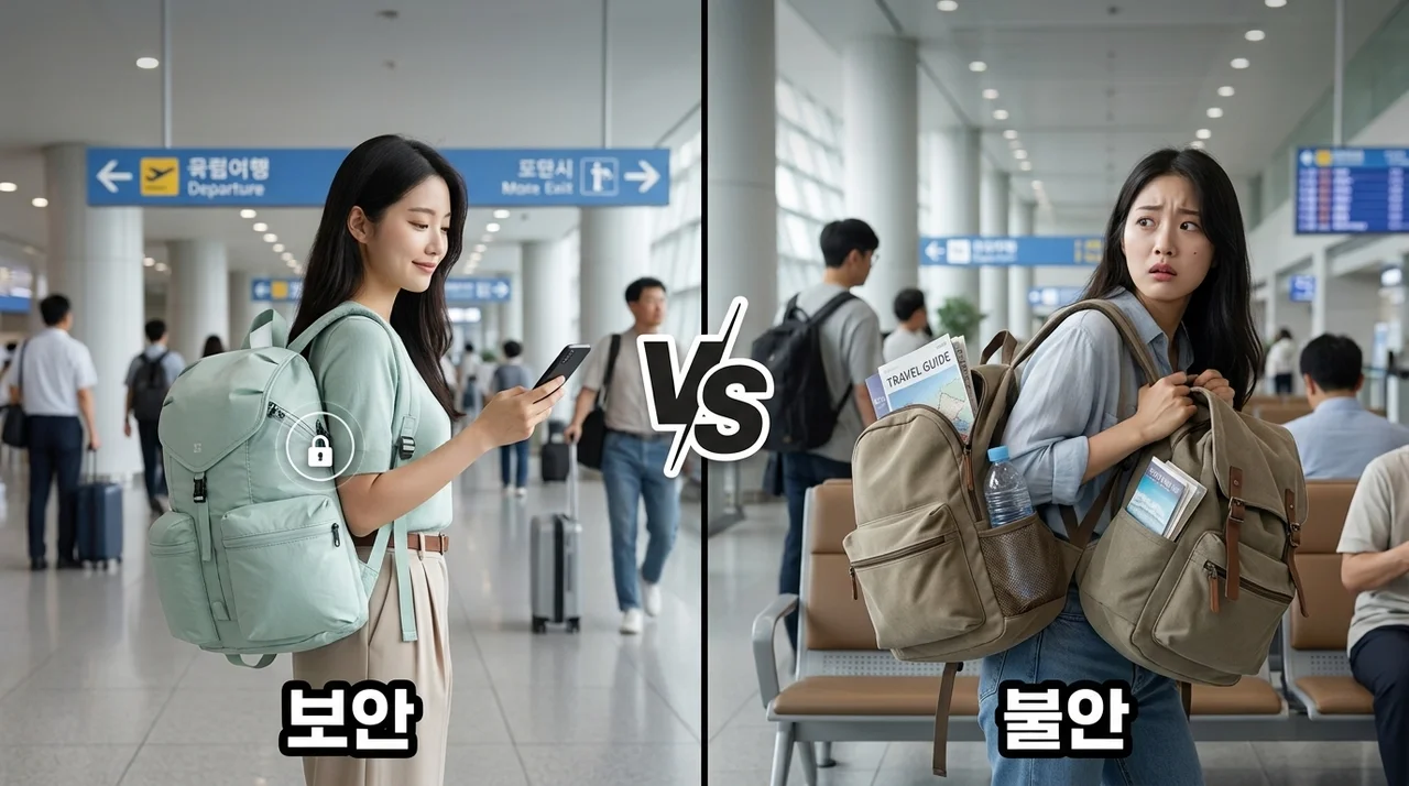 브랜든 세이프 플러스 백팩, 유럽 여행 필수템인 이유
