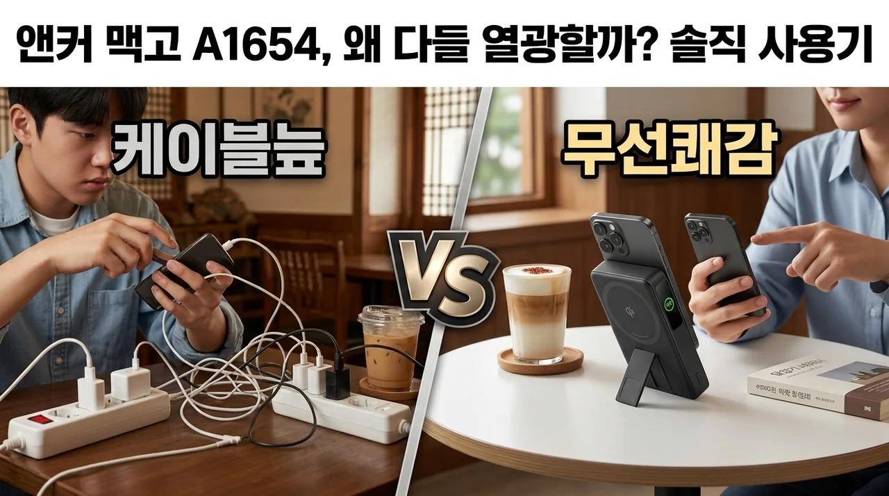 앤커 맥고 A1654, 왜 다들 열광할까? 솔직 사용기