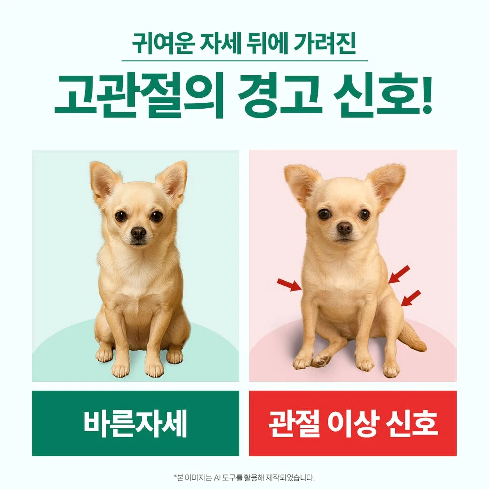 닥터바이 강아지 관절 영양제 슬개골 탈구 무릎 고관절 케어 절뚝거림 힙앤조인트스위프트, 120캡슐, 1개 상세 이미지 3