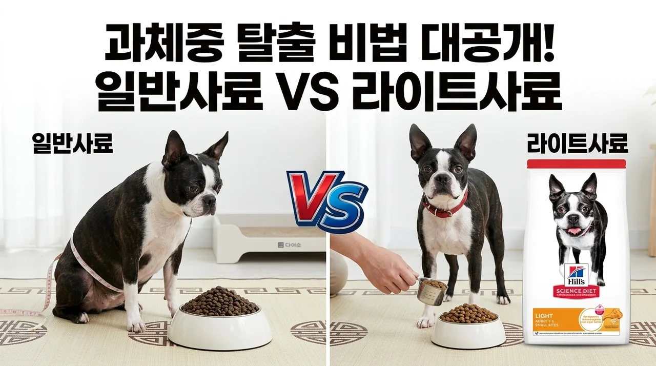 힐스 강아지사료 어덜트 라이트, 우리 강아지 체중 유지 꿀팁