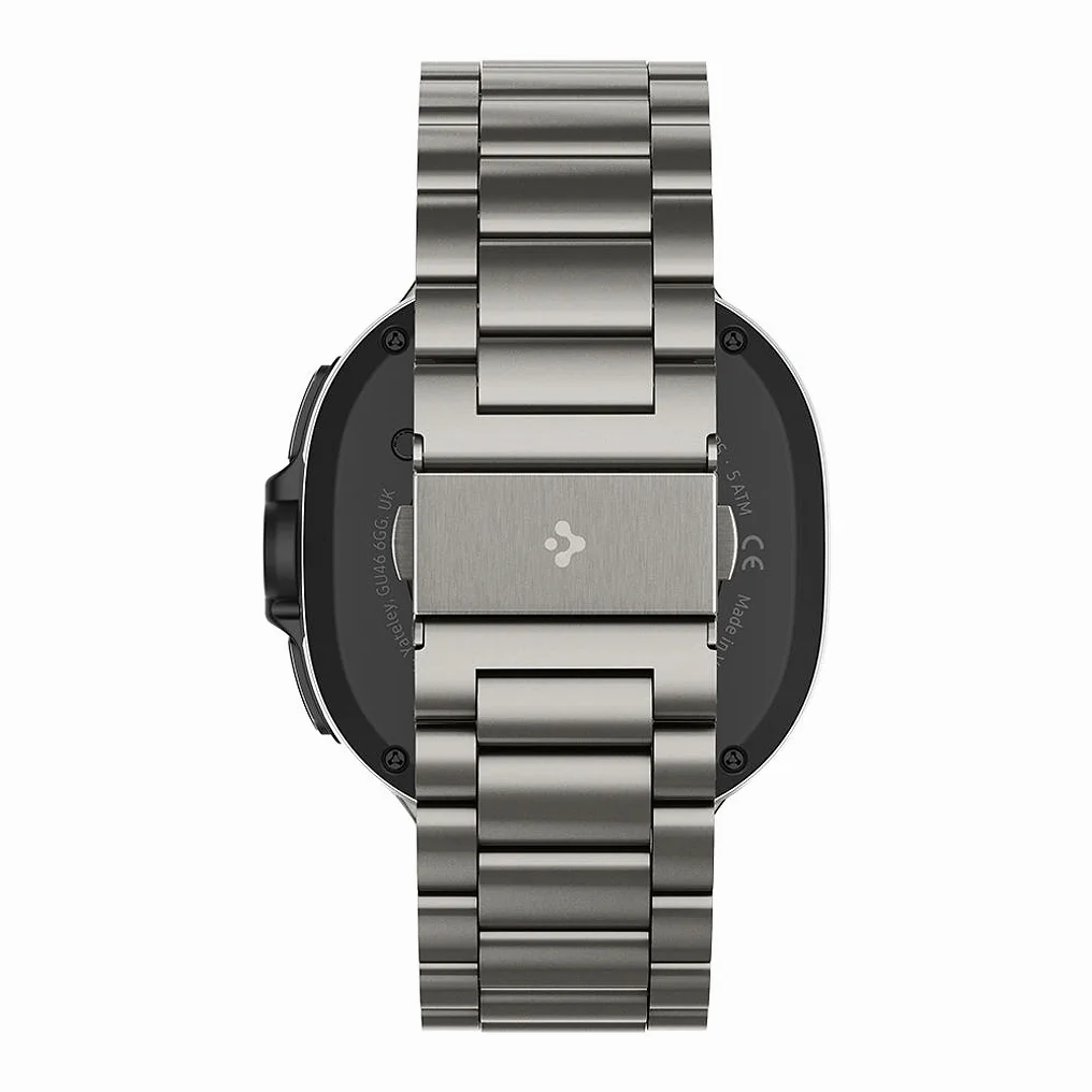 갤럭시워치 메탈 스트랩 밴드 모던핏 내츄럴 티타늄, 갤럭시 워치8 클래식, 46mm 상세 이미지 2