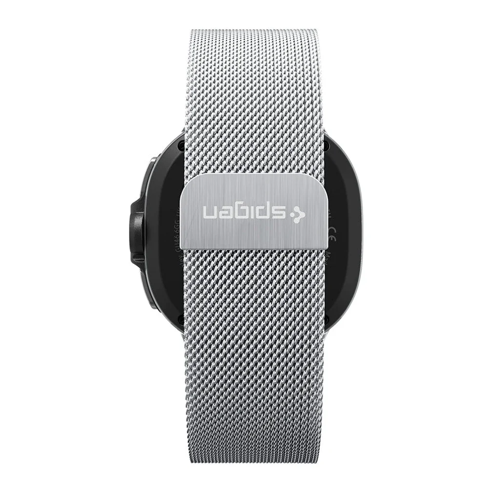 갤럭시워치 밀레니즈 스트랩 밴드 메탈핏 갤럭시 워치8, 40mm, 실버 상세 이미지 2