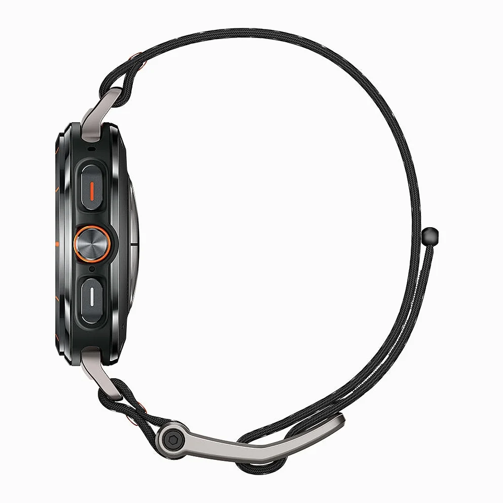 갤럭시워치 패브릭 버클 스트랩 밴드 듀라프로플렉스 갤럭시 워치 울트라, 47mm, 블랙 상세 이미지 4