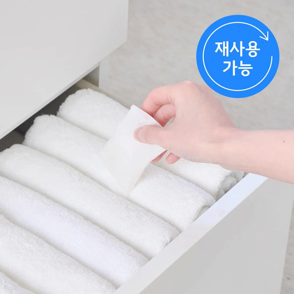 생활공작소 실리카겔제습제 서랍 옷장제습제 습기제거제 20개 상세 이미지 1