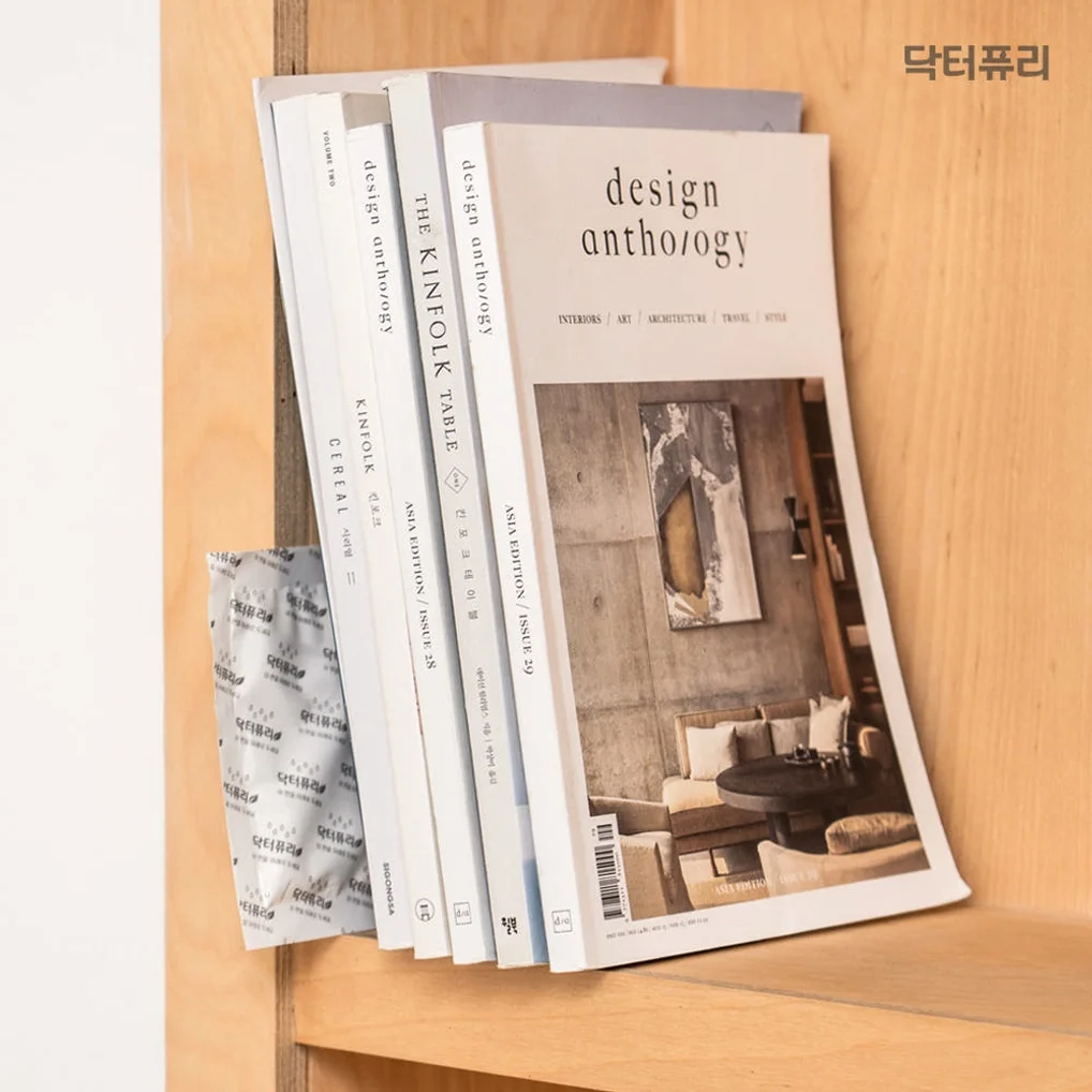 닥터퓨리 슈퍼드라이 옷장 제습제 걸이형 젤타입 곰팡이방지 서랍제습제 30g, 20개 상세 이미지 4