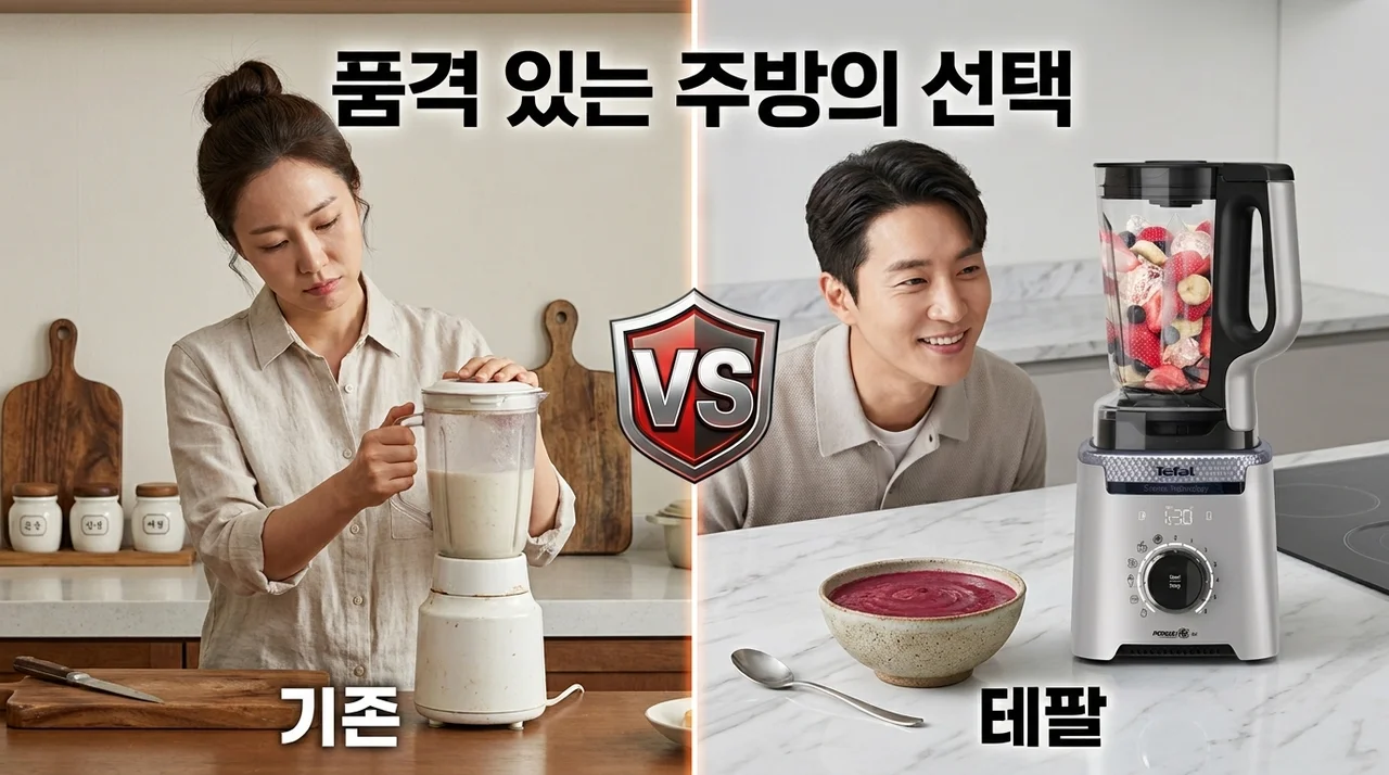 테팔 인피니믹스 BL94HDKR, 주방의 품격을 높이는 초고속 블렌더 후기