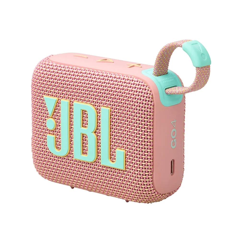 삼성공식파트너 JBL GO4 휴대용 캠핑용 블루투스 스피커 핑크 상세 이미지 1