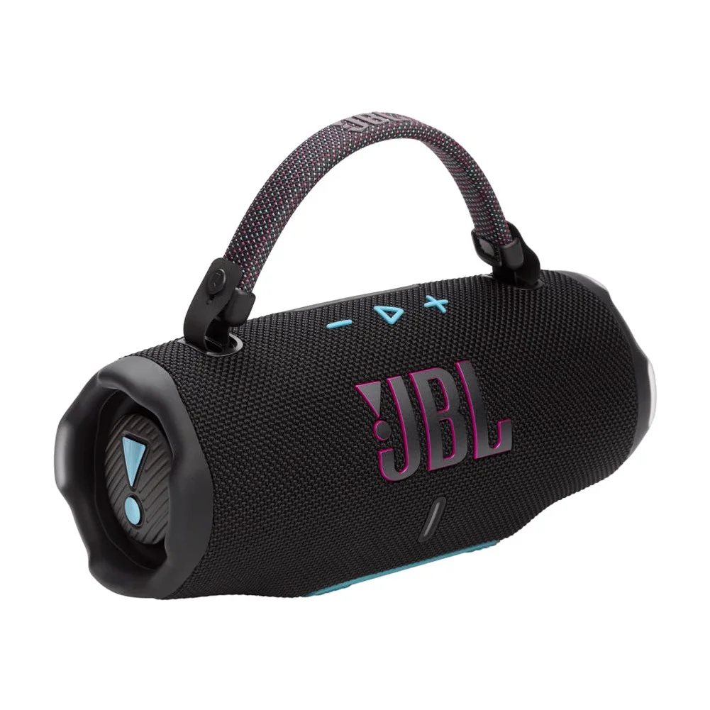 삼성공식파트너 JBL CHARGE6 휴대용 캠핑용 블루투스 스피커 블랙네온 상세 이미지 5