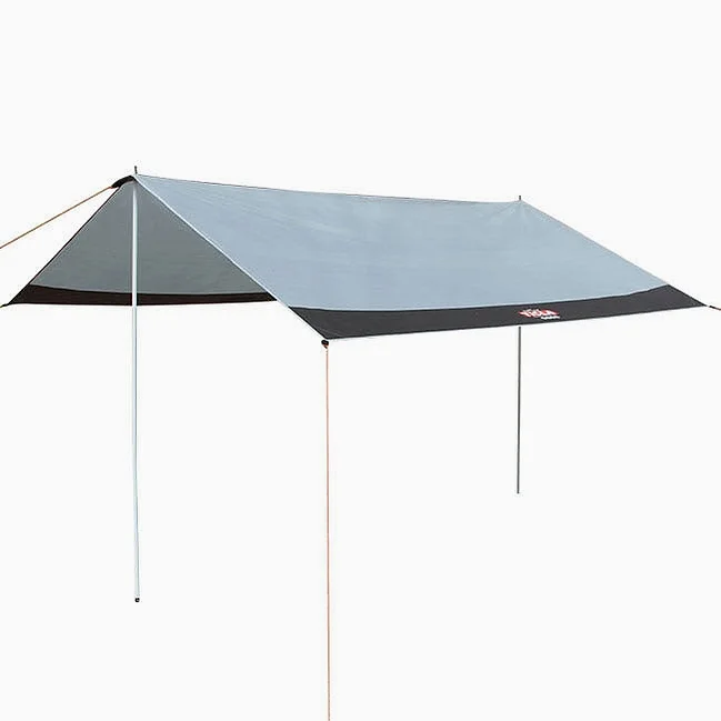 빈슨메시프 티클라 렉타 타프 풀구성 차박 캠핑 타프스크린 그늘막 300x300cm, 브라운 상세 이미지 3