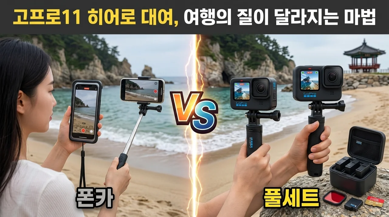 고프로11 히어로 대여, 여행의 질이 달라지는 마법