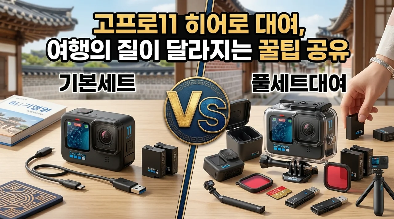 고프로11 히어로 대여, 여행의 질이 달라지는 꿀팁 공유