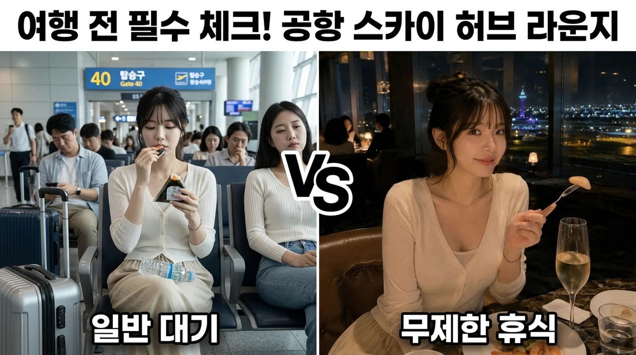 공항 스카이 허브 라운지 이용권, 여행 시작 전 필수 체크리스트