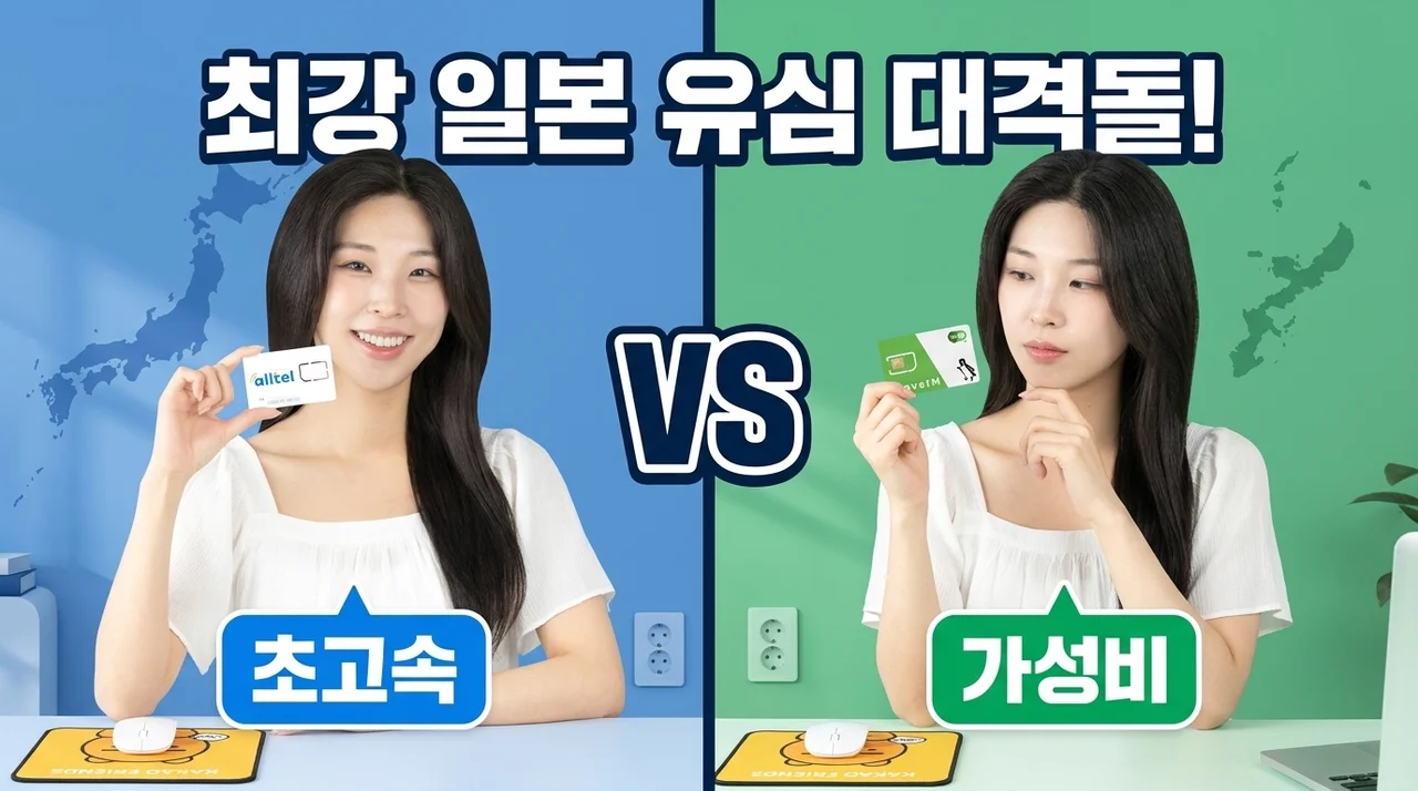일본유심 오키나와 대마도 여행, 속도 빠른 유심칩 추천