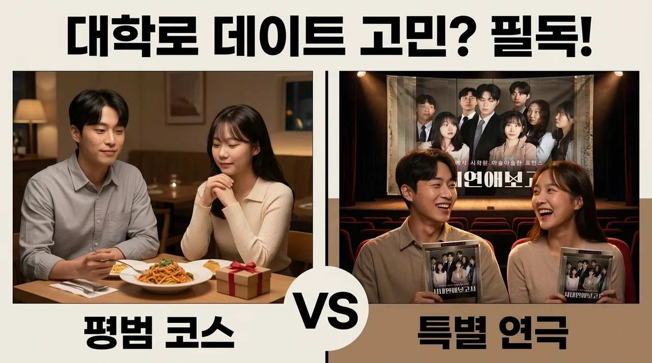 혜화 연극 사내연애보고서, 대학로 데이트 고민이라면 필독!