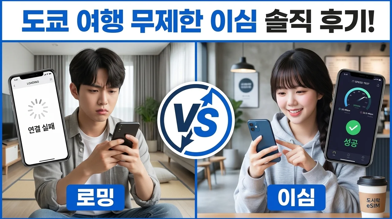 일본이심 eSIM 무제한, 도쿄 여행 필수템 솔직 후기
