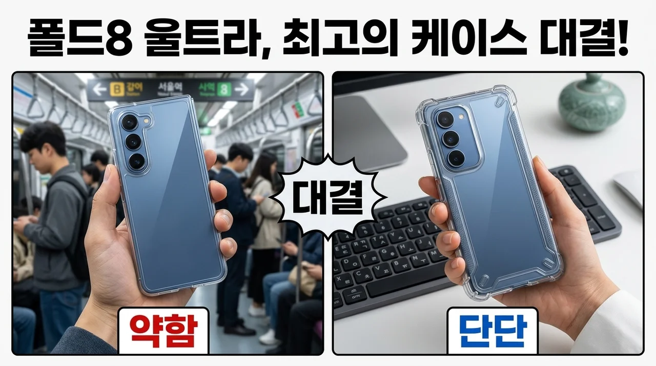 갤럭시Z 폴드8 울트라 케이스, 빅쏘 레빅터프가 정답인 이유