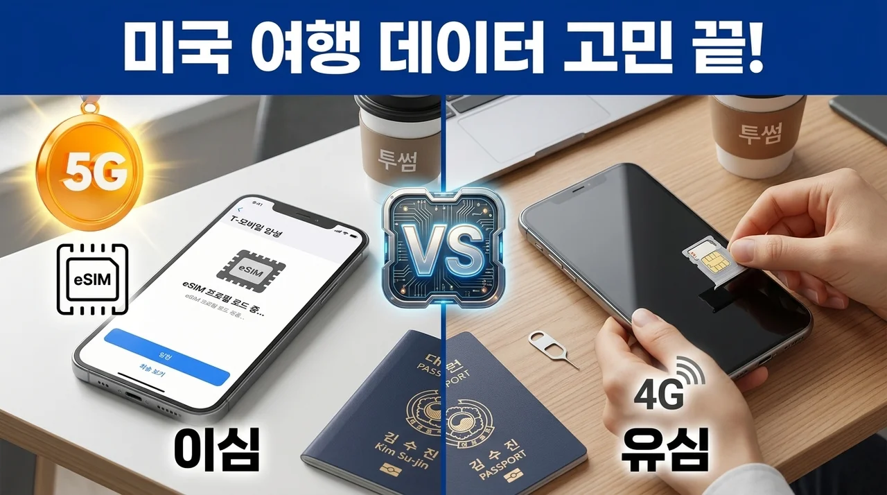 미국이심 eSIM, 하와이 뉴욕 여행 데이터 고민 끝! 티모바일 5G 후기