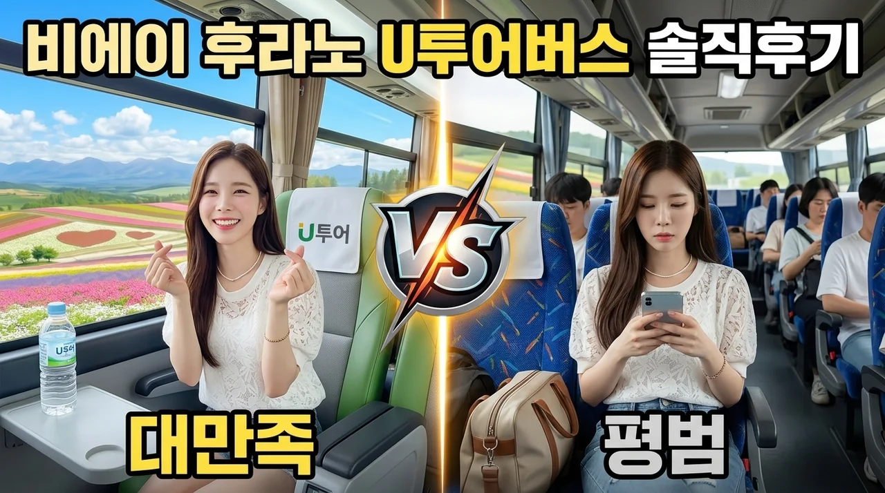 비에이 후라노 버스투어, 삿포로 여행 필수코스 유투어버스 솔직후기