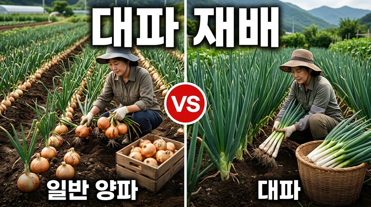 양대파 재배법, 싹난 양파로 대파처럼 키우는 꿀팁