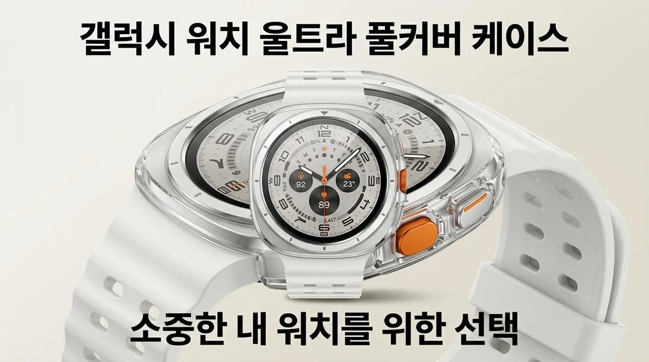 갤럭시 워치 울트라 풀커버 케이스, 소중한 내 워치를 위한 선택