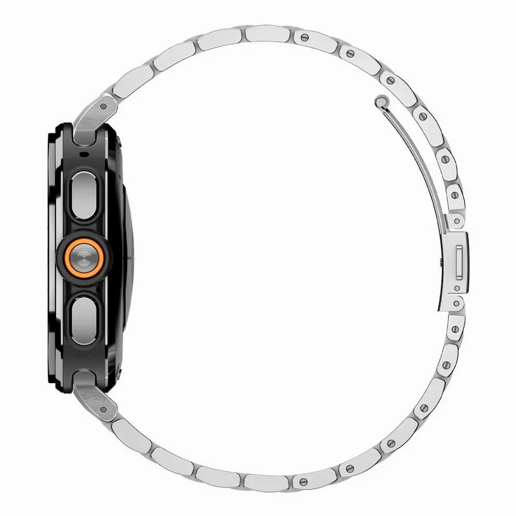 갤럭시워치 메탈 스트랩 밴드 모던핏 316L 실버, 갤럭시 워치 울트라2, 47mm 상세 이미지 3
