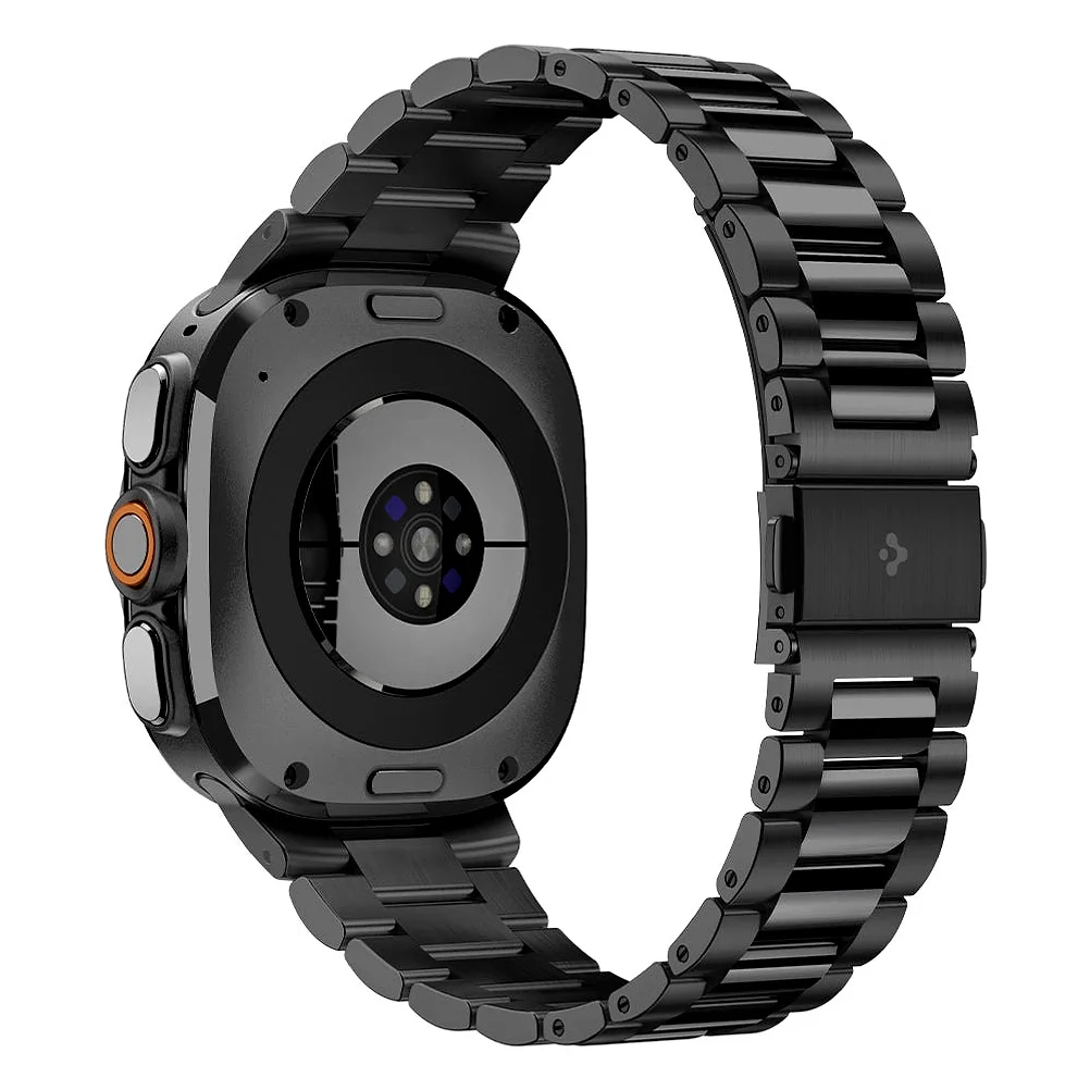 갤럭시워치 메탈 스트랩 밴드 모던핏 316L 블랙, 갤럭시 워치 울트라2, 47mm 상세 이미지 2