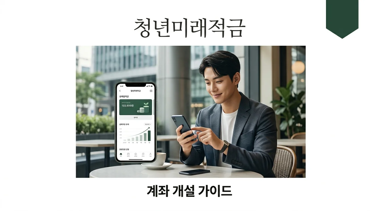 청년미래적금 1차 심사 결과 조회 및 계좌 개설 방법 총정리