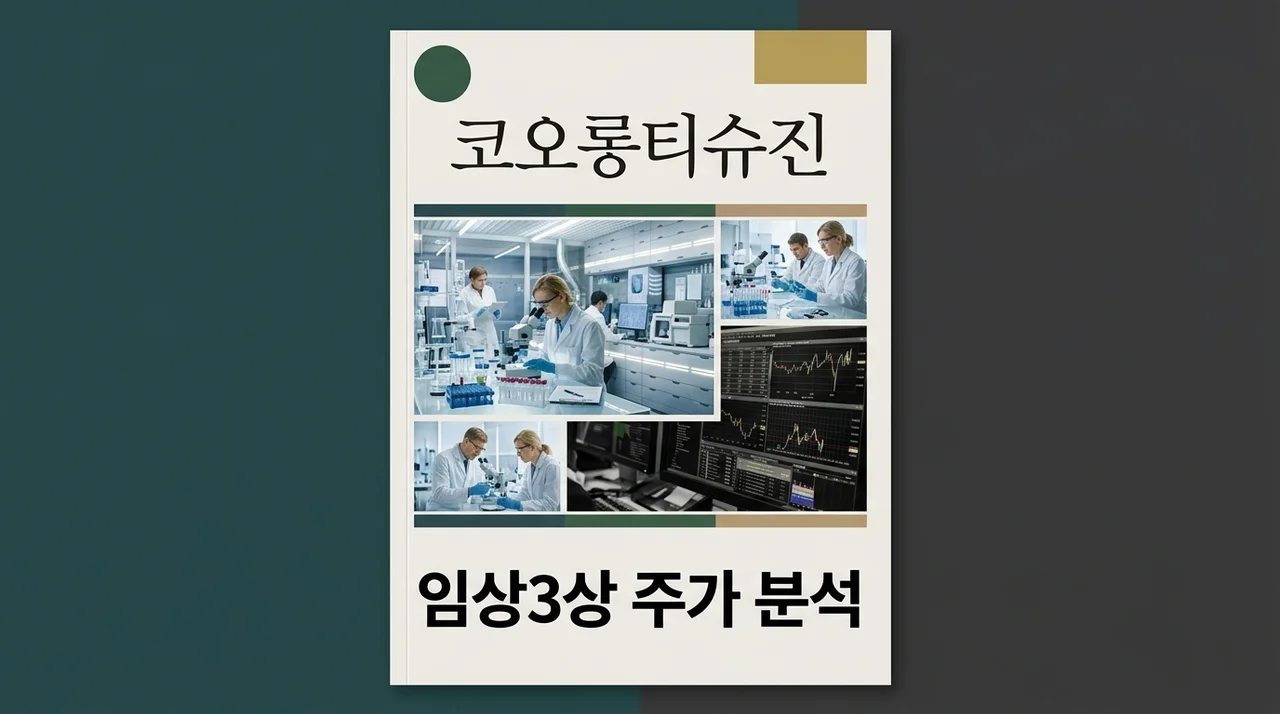코오롱티슈진 임상 3상 결과와 주가 연속 하한가 원인 긴급 분석