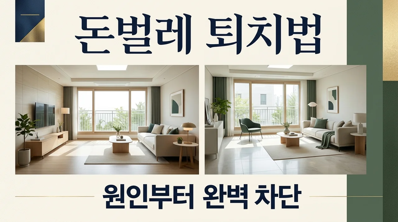 돈벌레 나오는 이유와 퇴치법 5가지, 물렸을 때 대처법 총정리