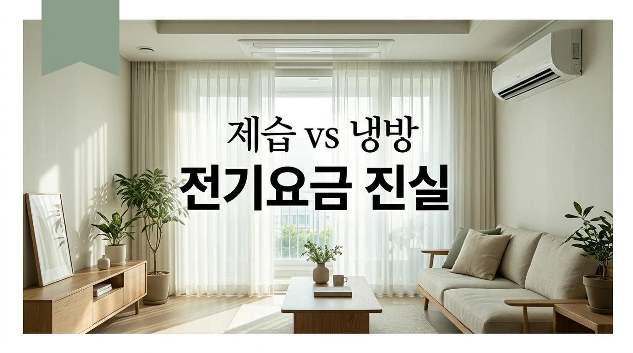 에어컨 제습 전기요금 냉방과 비교한 진짜 절약 실체와 올바른 사용법