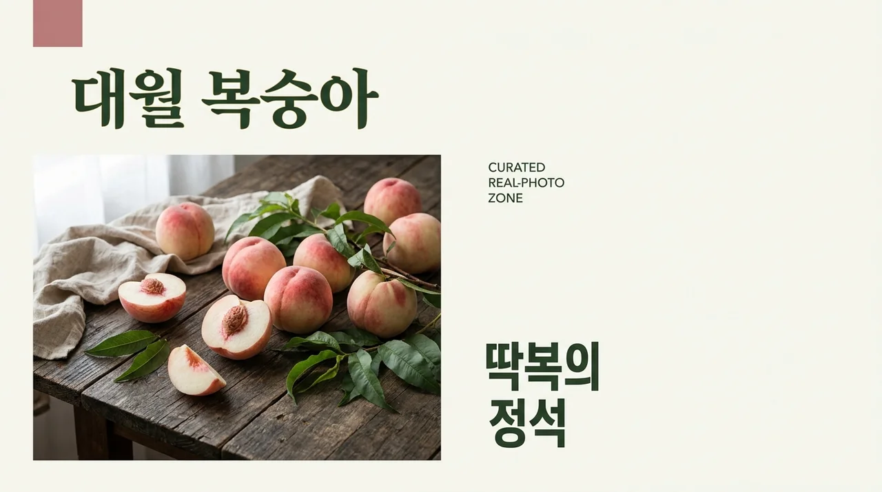 대월 복숭아 제철 수확시기 당도 보관법 딱복 맛있는 이유 총정리
