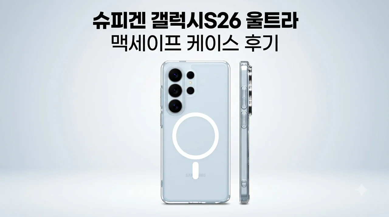 슈피겐 갤럭시S26 울트라 맥세이프 케이스 후기