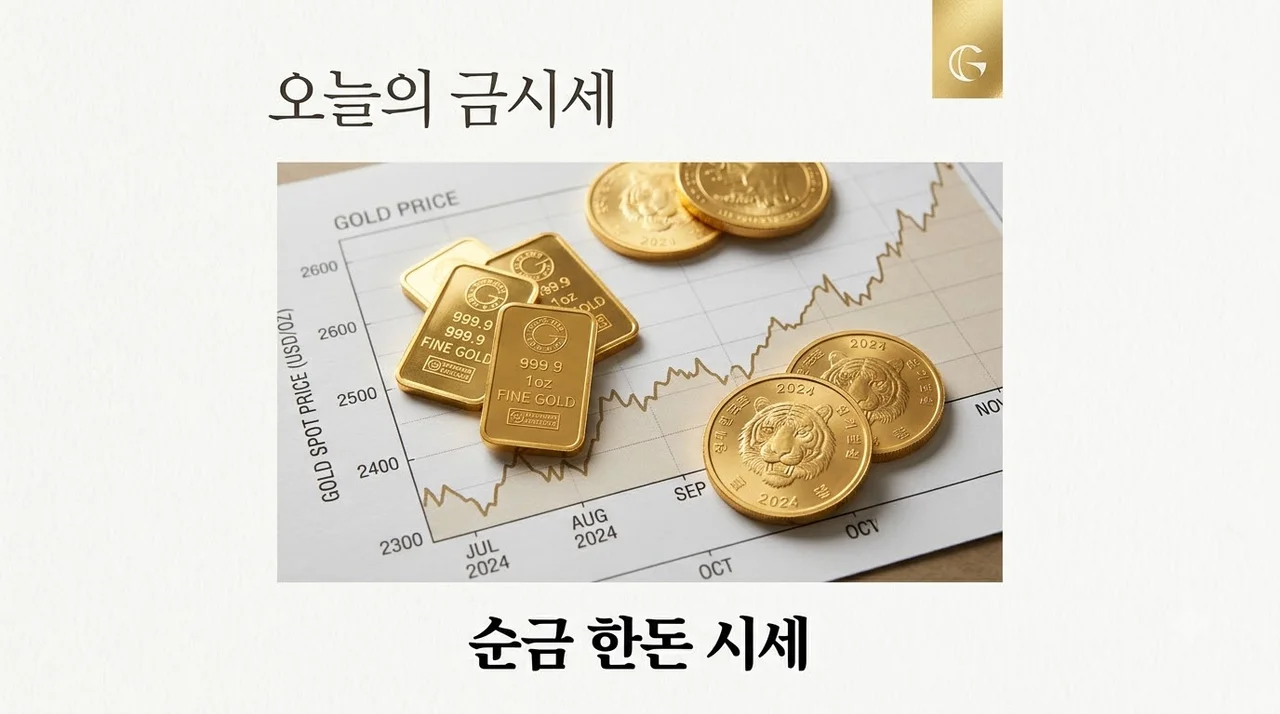 금시세 폭락인가 급등인가? 오늘 순금 한돈 가격과 매매 전략