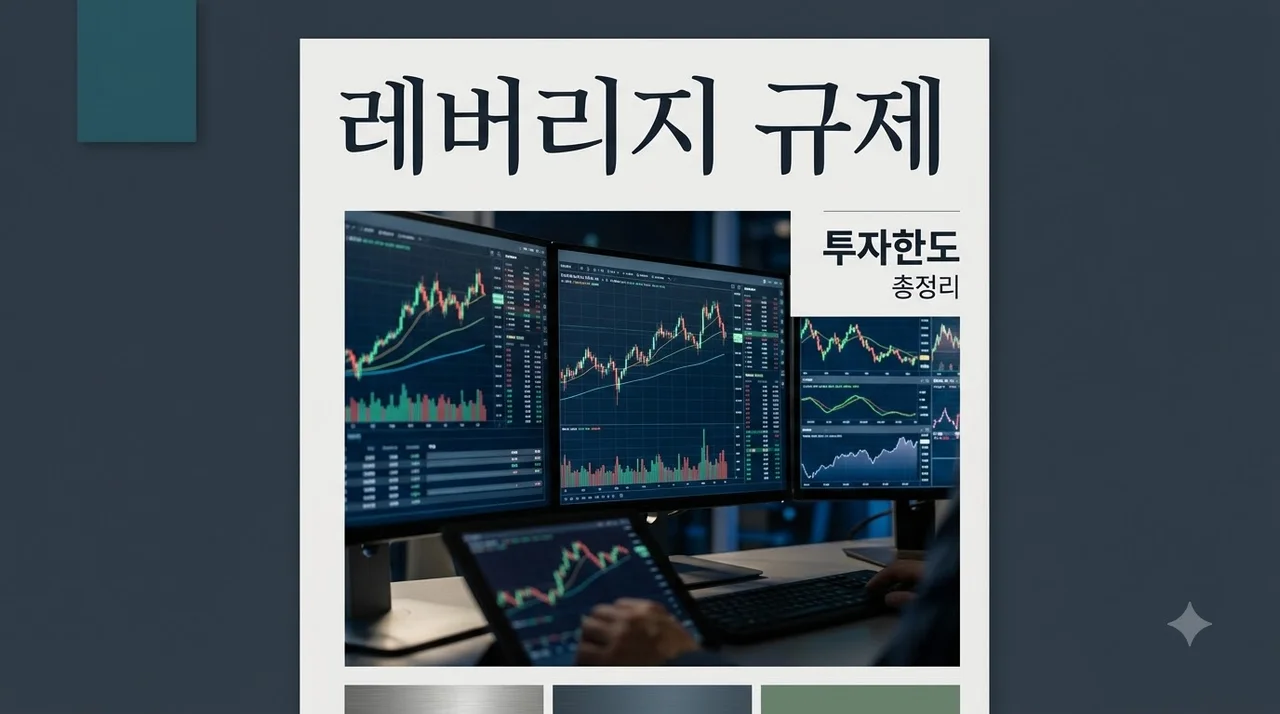 레버리지 규제 전격 시행! 단일종목 ETF 투자 한도 및 변경점 총정리