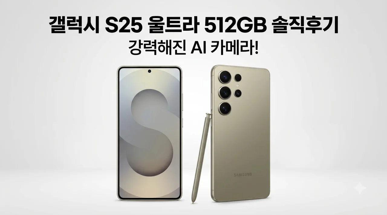 삼성전자 갤럭시 S25 울트라 512GB 자급제 SM-S938N 솔직후기