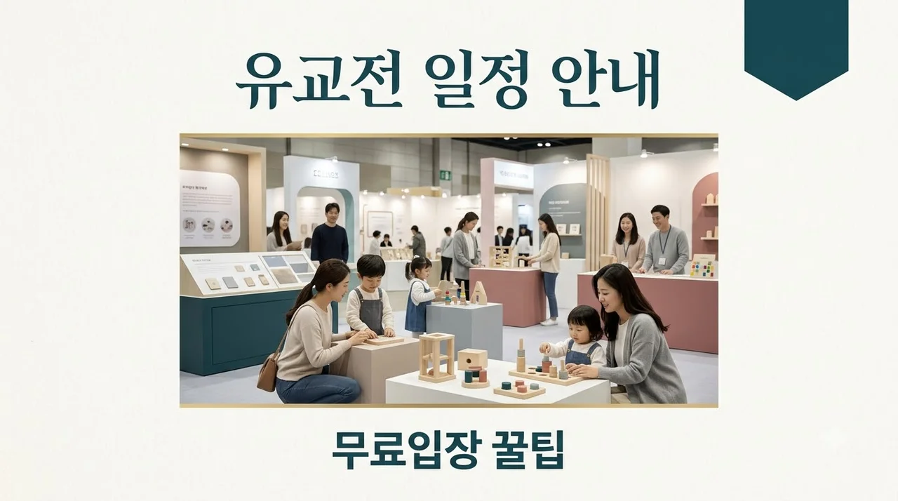 서울국제유아교육전 2026 코엑스 일정 및 무료입장 사전등록 꿀팁 총정리