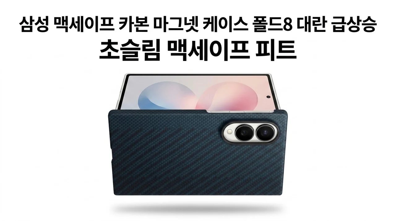 삼성 맥세이프 카본 마그넷 케이스 폴드8 대란 급상승