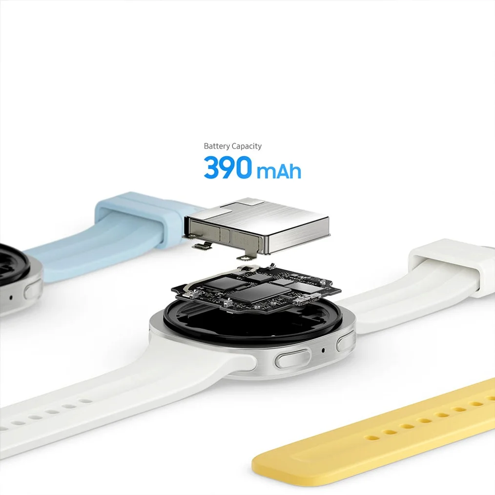 삼성 갤럭시 워치9 (강화유리 2매 패키지) 크림, 40mm, LTE 상세 이미지 1