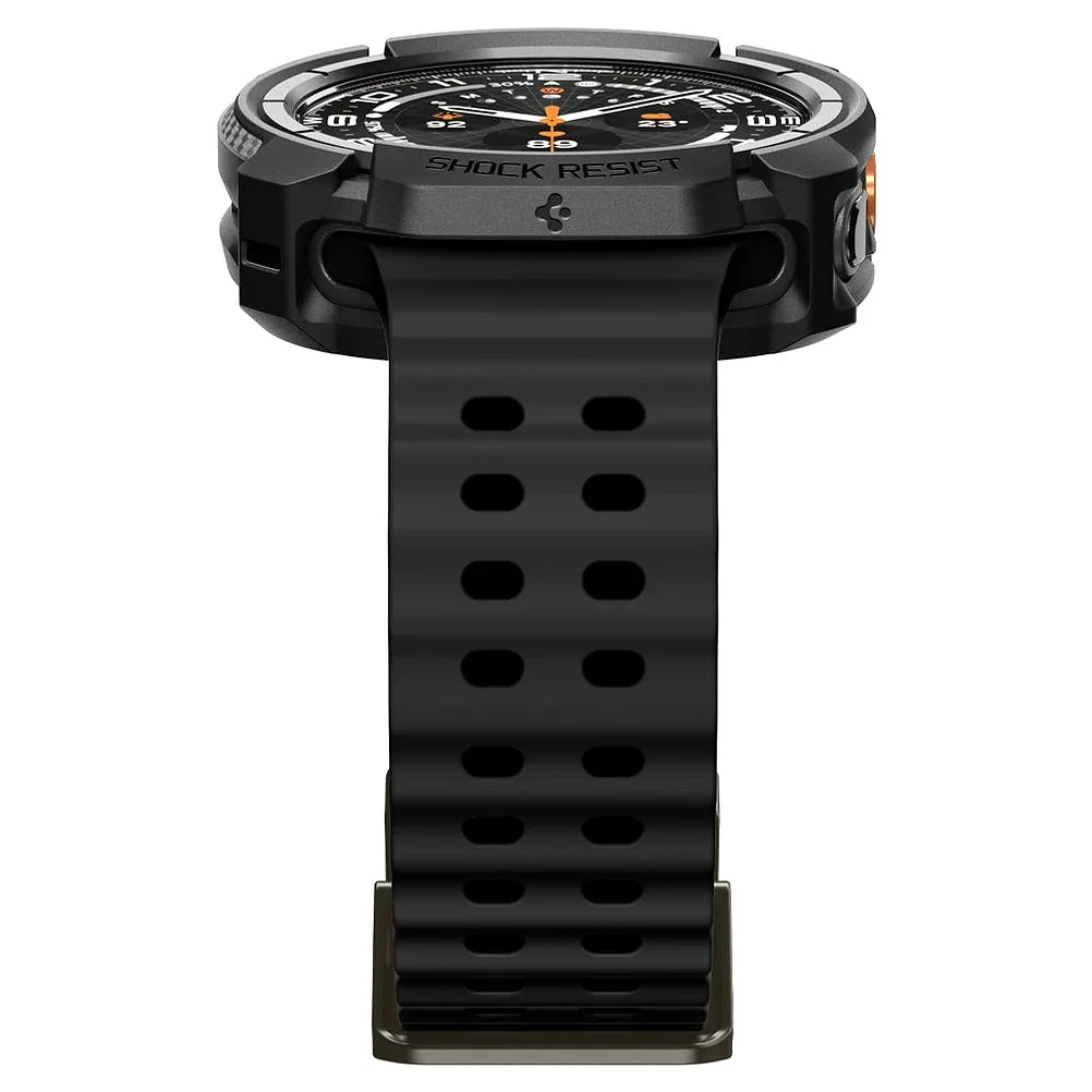 갤럭시워치 케이스 러기드아머 갤럭시 워치 울트라2, 47mm, 매트블랙 상세 이미지 3