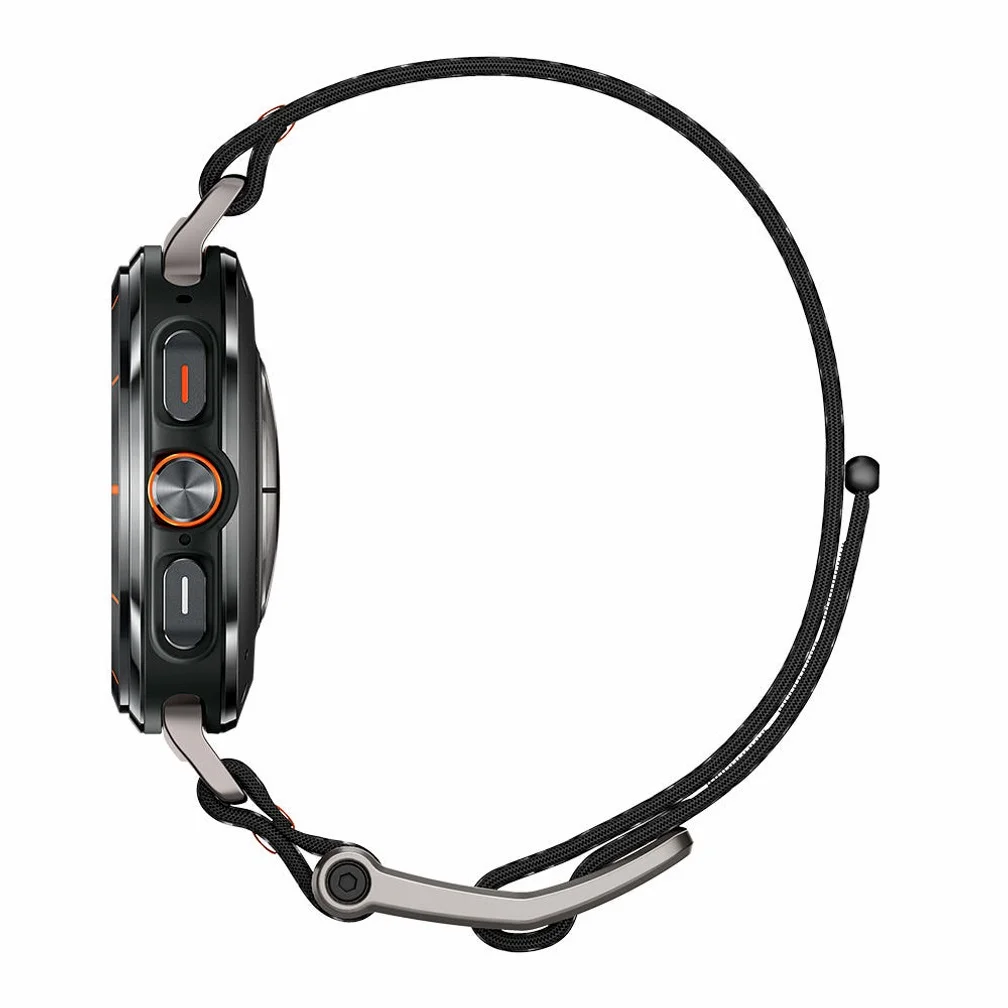 갤럭시워치 패브릭 버클 스트랩 밴드 듀라프로플렉스 갤럭시 워치 울트라2, 47mm, 블랙 상세 이미지 5
