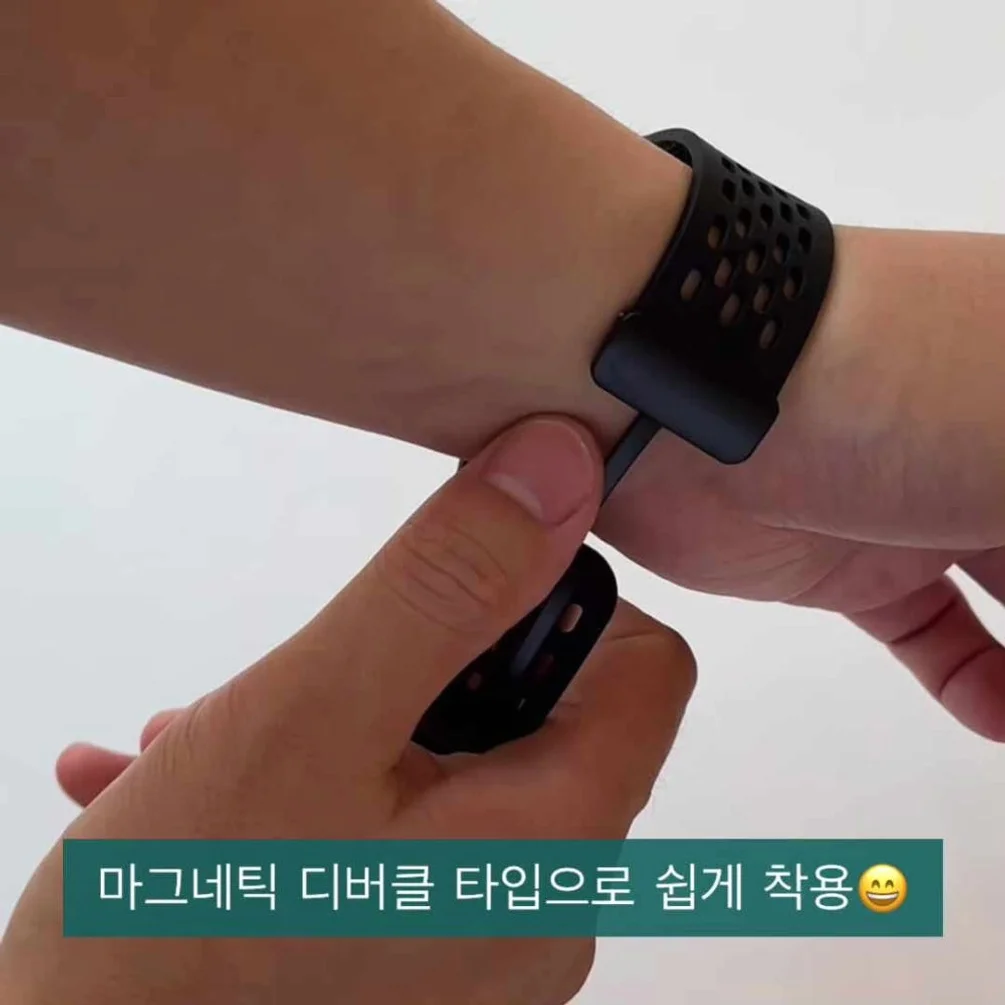 갤럭시워치 울트라2 1 밴드 홀 스포츠 마그네틱 자석 스트랩 시계줄 워치 ultra 호환 상세 이미지 2