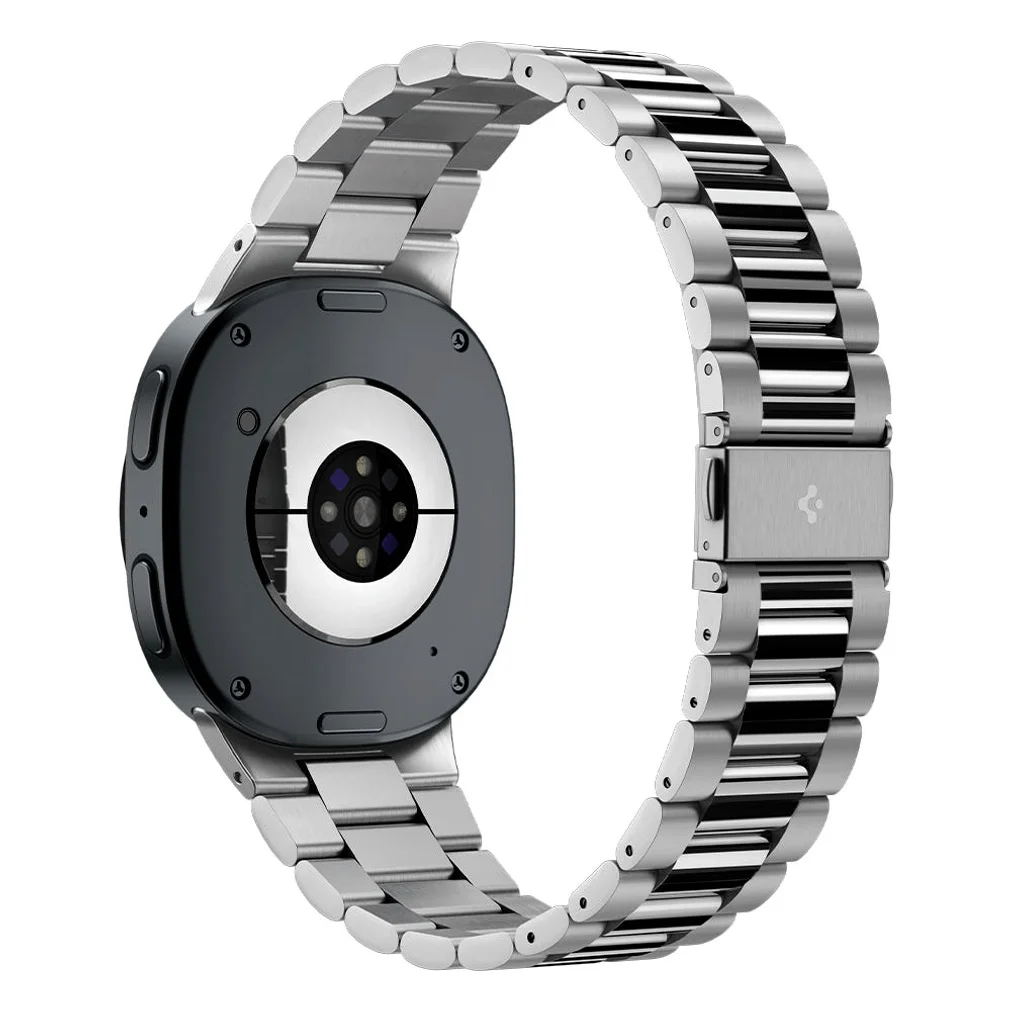 갤럭시워치 메탈 스트랩 밴드 모던핏 316L 실버, 갤럭시 워치9, 40mm-44mm 호환 상세 이미지 1