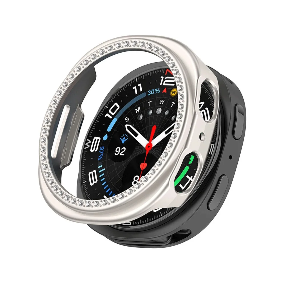 갤럭시워치9 다이아 큐빅 보호 케이스 갤럭시워치8 하드 유광 커버 40mm 44mm 호환 상세 이미지 2