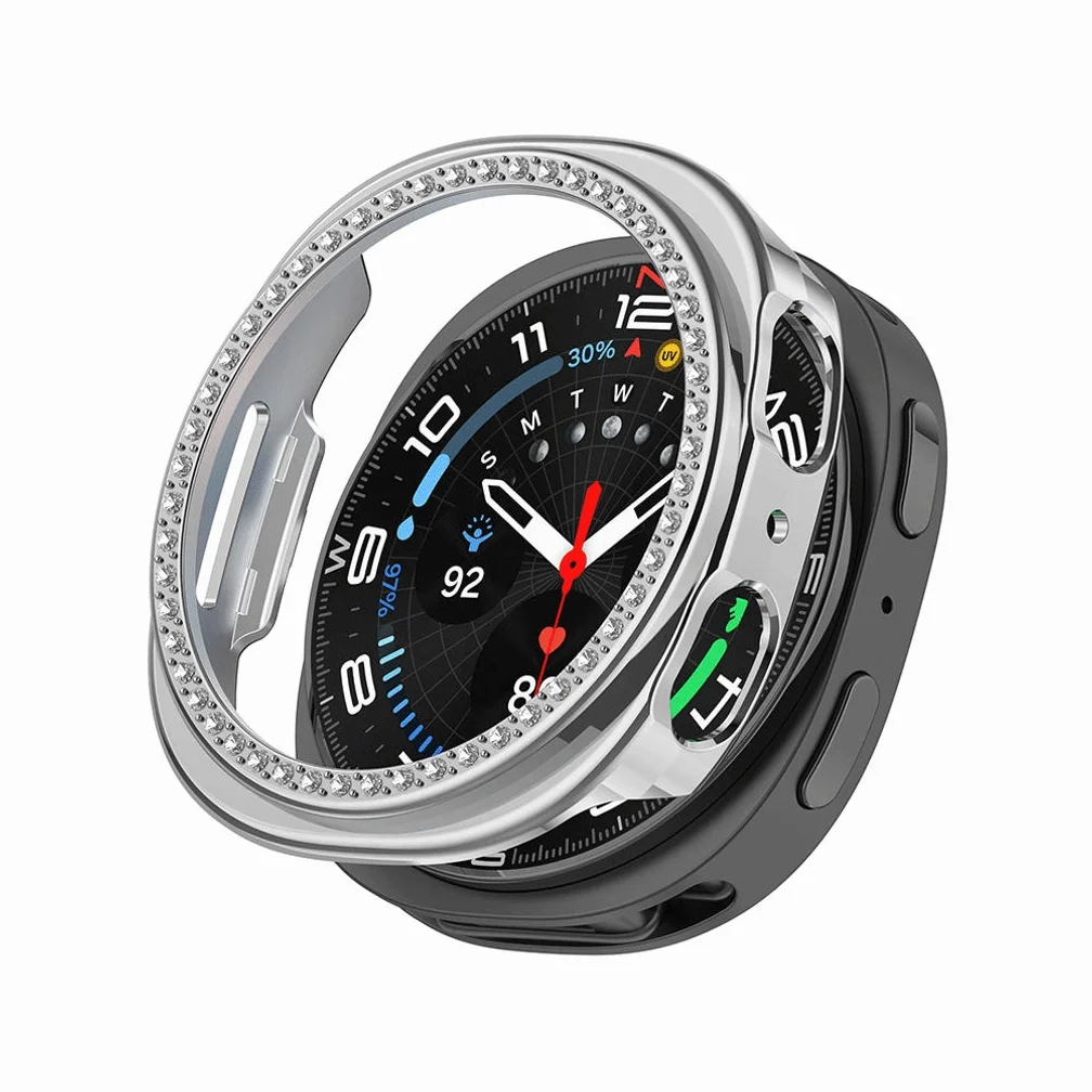 갤럭시워치9 다이아 큐빅 보호 케이스 갤럭시워치8 하드 유광 커버 40mm 44mm 호환 상세 이미지 4