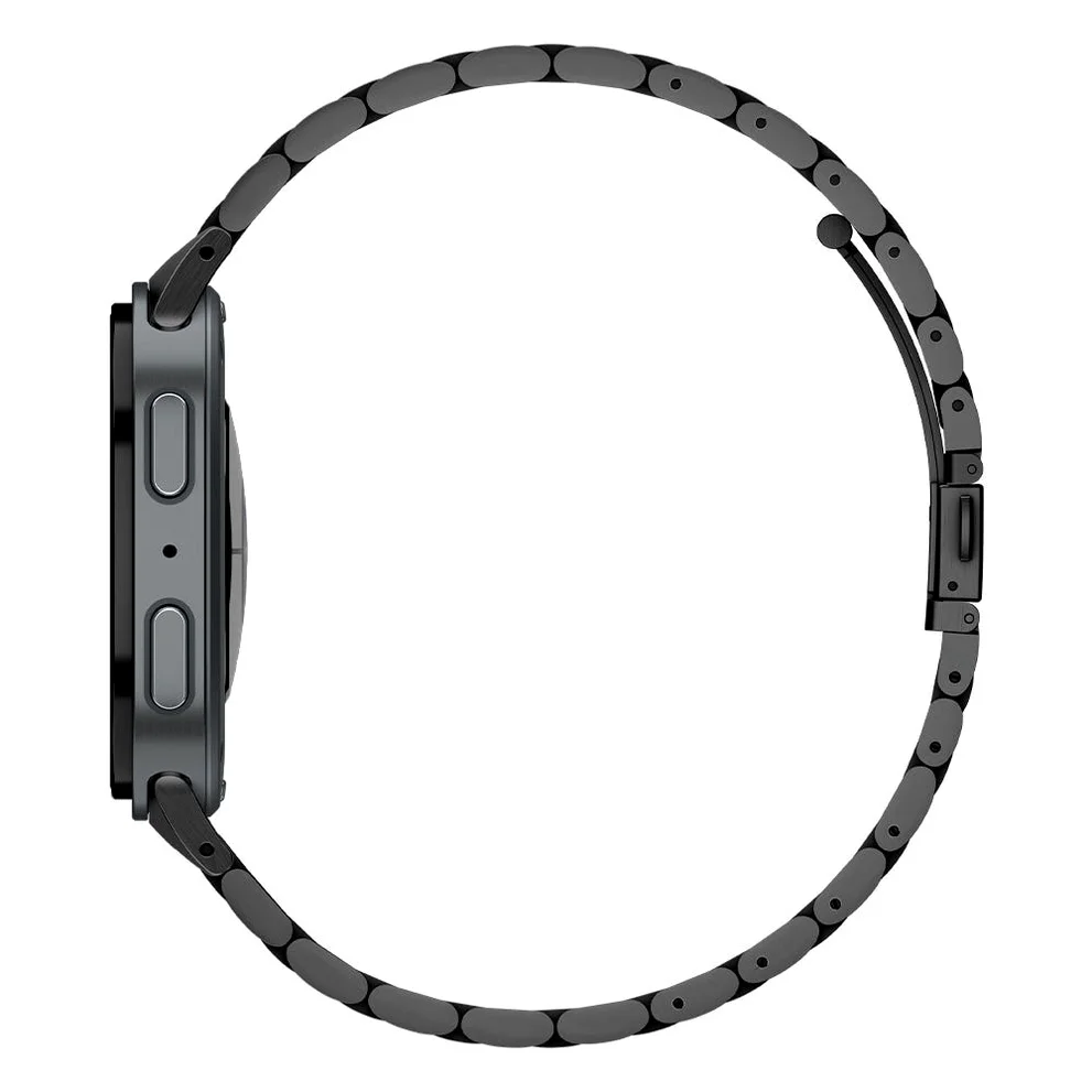 갤럭시워치 메탈 스트랩 밴드 모던핏 316L 블랙, 갤럭시 워치9, 40mm-44mm 호환 상세 이미지 5